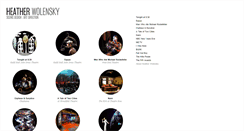 Desktop Screenshot of heatherwolensky.com